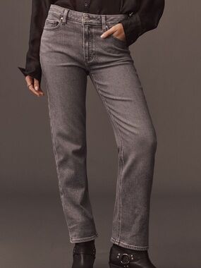 Paige Mason High-Rise Straight-Leg Jean 29